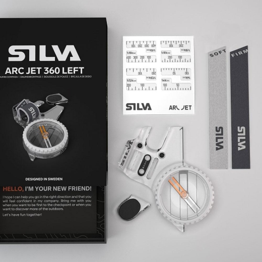 Silva Arc Jet 360 Left Parmak Pusula resmi