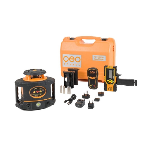 GEO FENNEL FL 300HV-G Rotasyon + FR 45 Dedektörlü Lazerli Nivo (ALMAN) resmi
