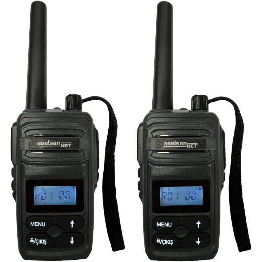 Aselsan PM 985 Gri PMR İkili El Telsizi resmi