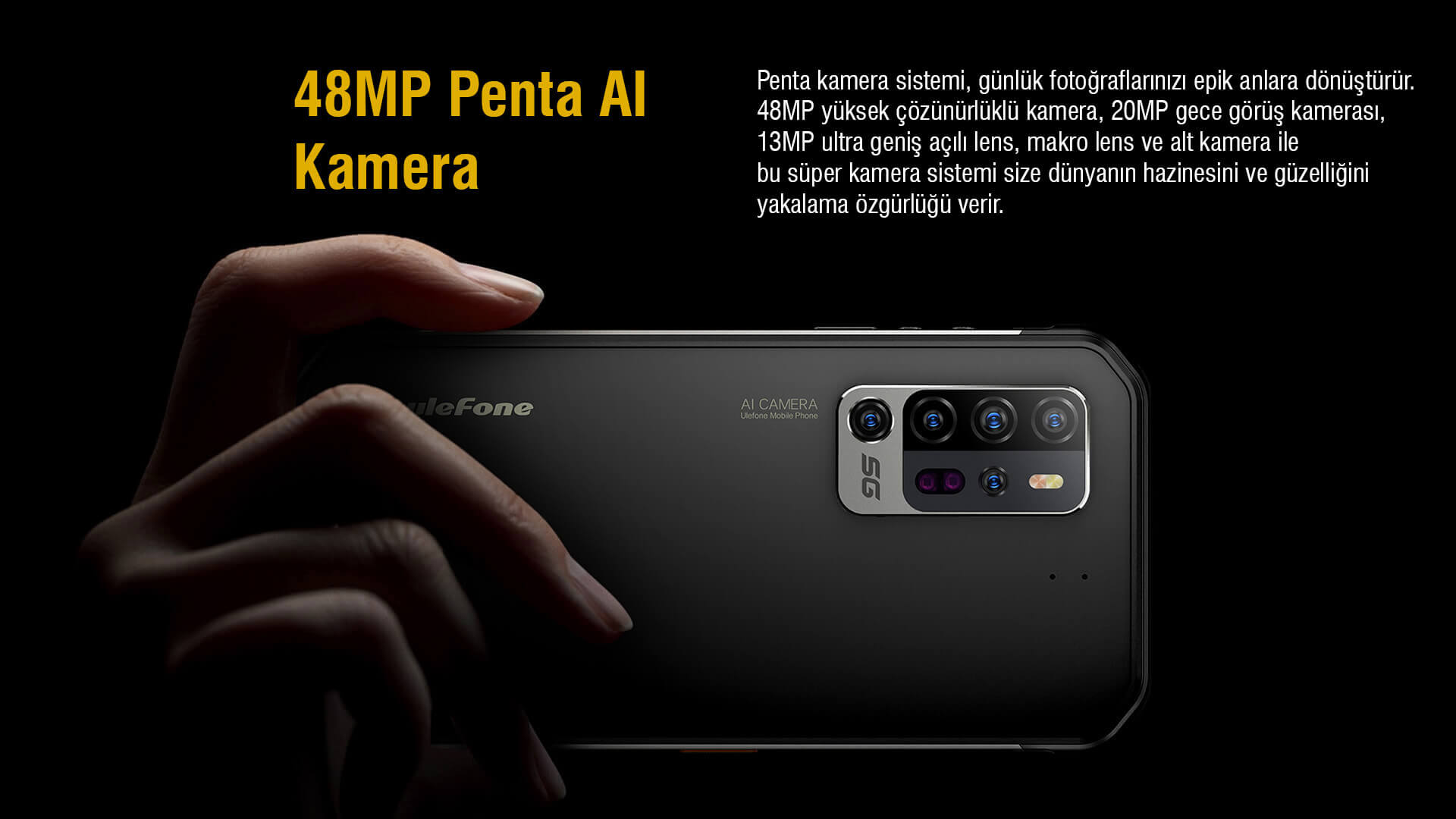 ULEFONE Armor 11 Model El Kontrol Ünitesi