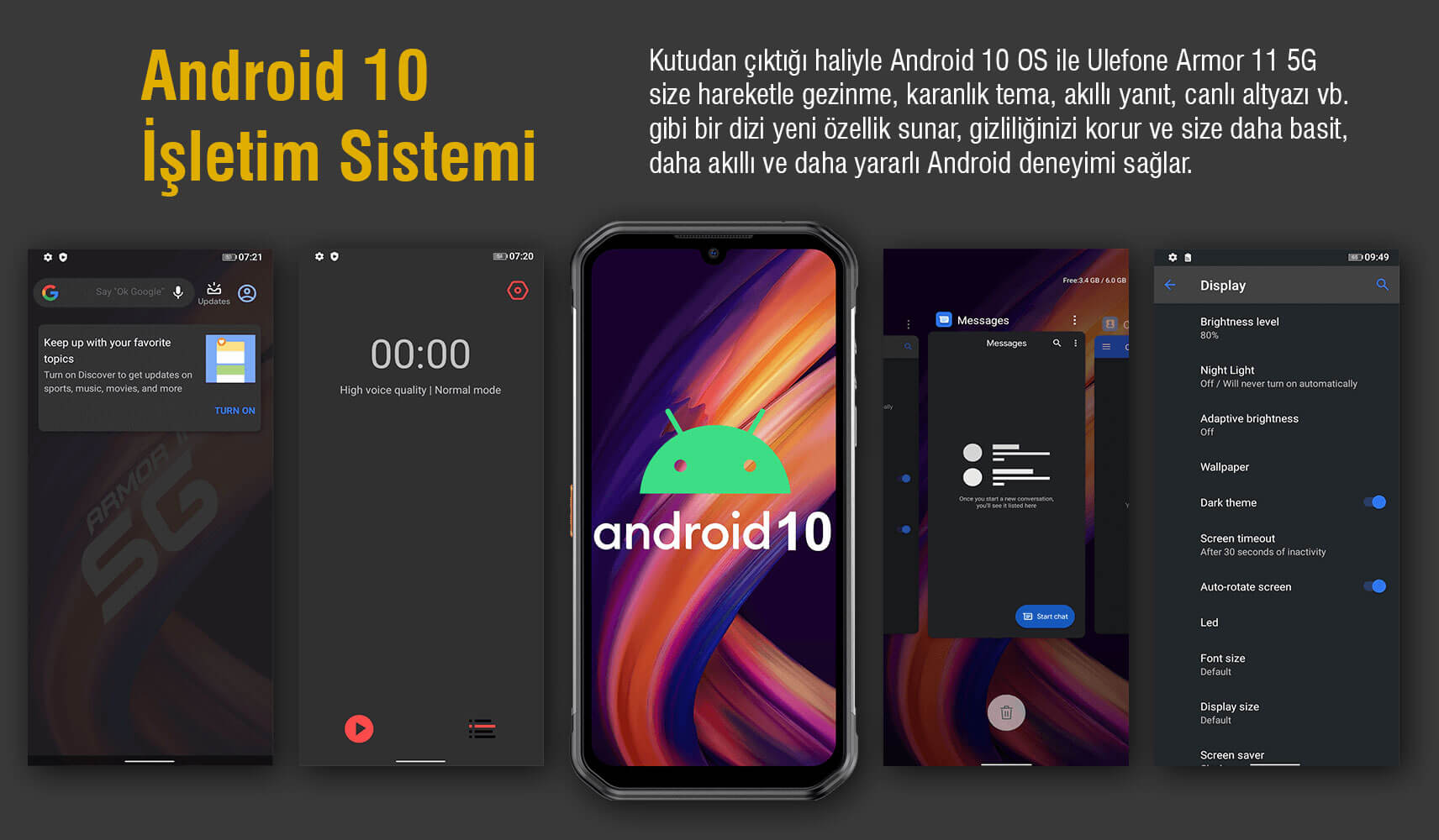 ULEFONE Armor 11 Model El Kontrol Ünitesi