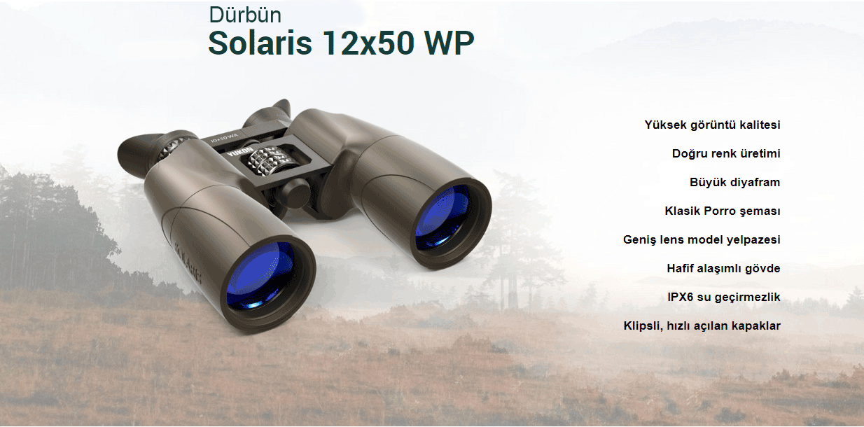 Yukon Solaris Dürbün 12x50 WP