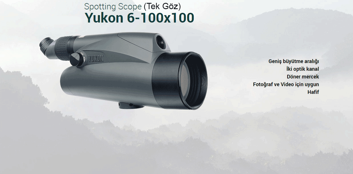Yukon Spotting Scope 6-100x100